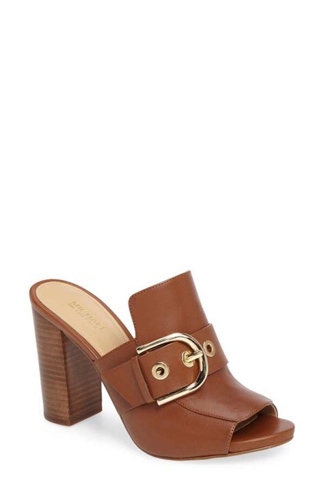 michael kors cooper mules|Michael Kors mule heels.